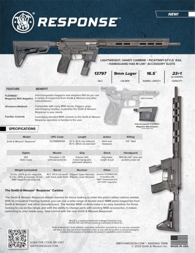 THE SMITH & WESSON RESPONSE IS HERE!